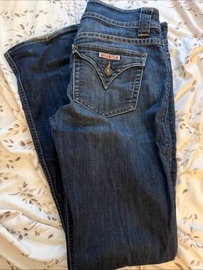 Hudson Jeans Straight Leg Dark Indigo Women's Denim